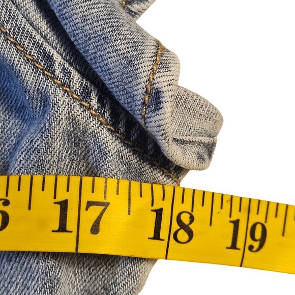 Rails Light Denim Letta Mini Dress S Flutter Sleeve Boho Cottage Core Minimalist - Picture 8 of 14